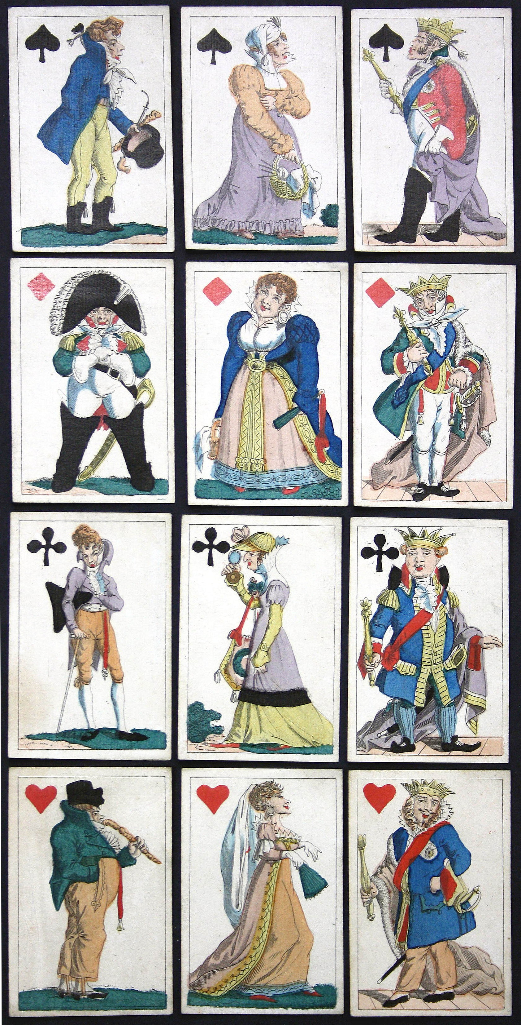 Jeu De Caricatures Ancien Neues Karikaturen-Legespiel - Luxuspapierfabrik 1910, Très Rare